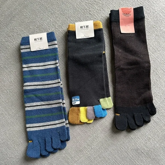 NWT Toe Socks - Multicolor Pack, Women’s US size 9ish - Picture 1 of 1